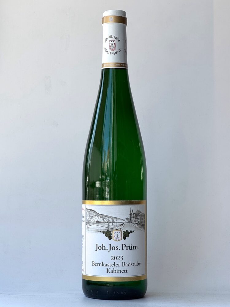 JJ Prum Riesling (Dry) Kabinett Bernkasteler Badstube 2023