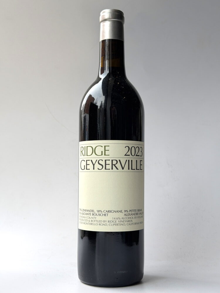 Ridge Geyserville 2023