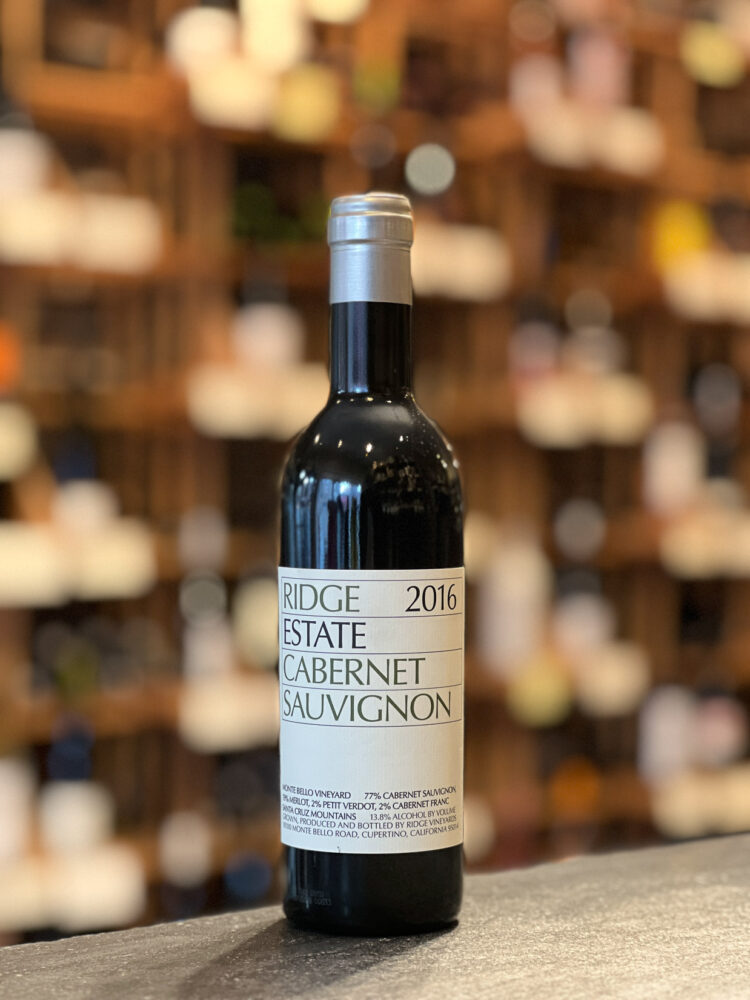 Ridge Cabernet Sauvignon Estate 2016 375ml