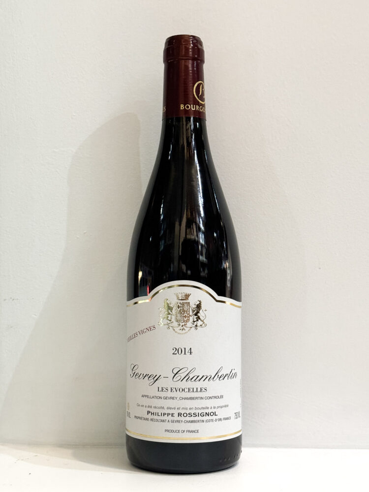 Philippe Rossignol Gevrey Chambertin Evocelles 2014