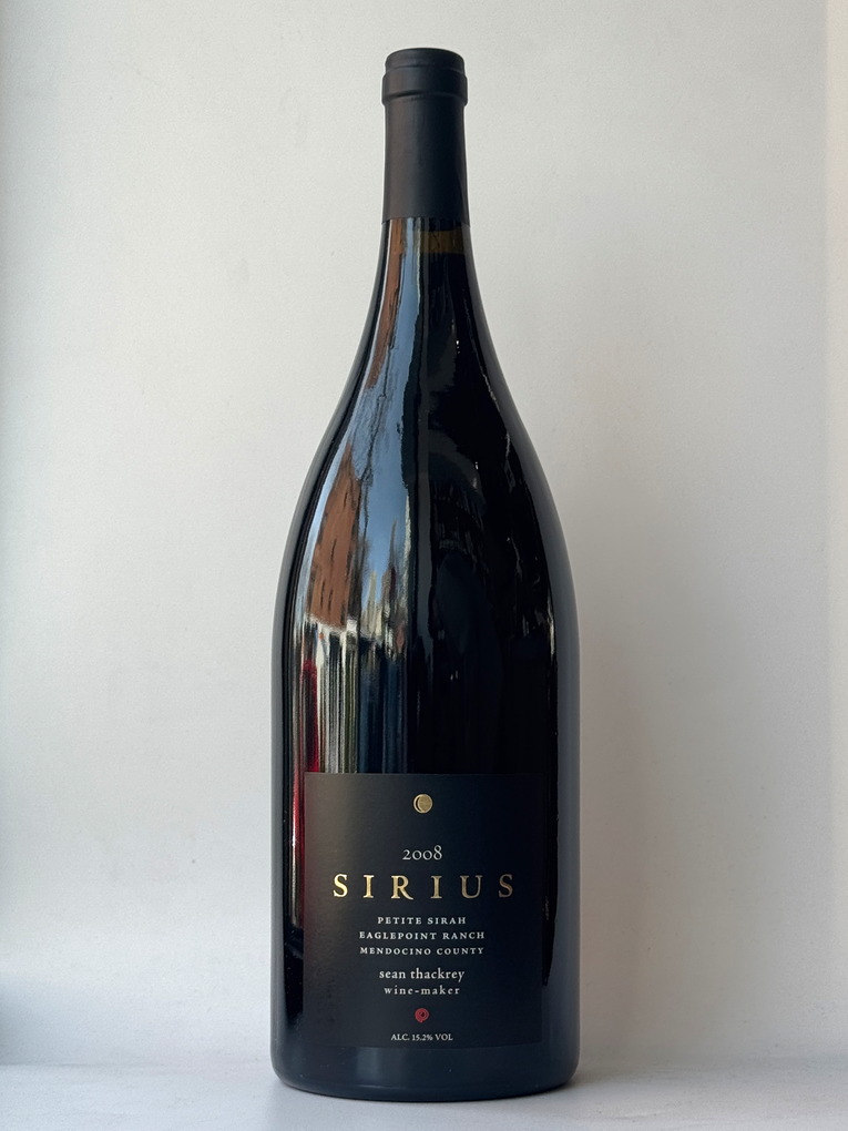 Sean Thackrey Sirius Petite Sirah Eaglepoint 2008 1.5L