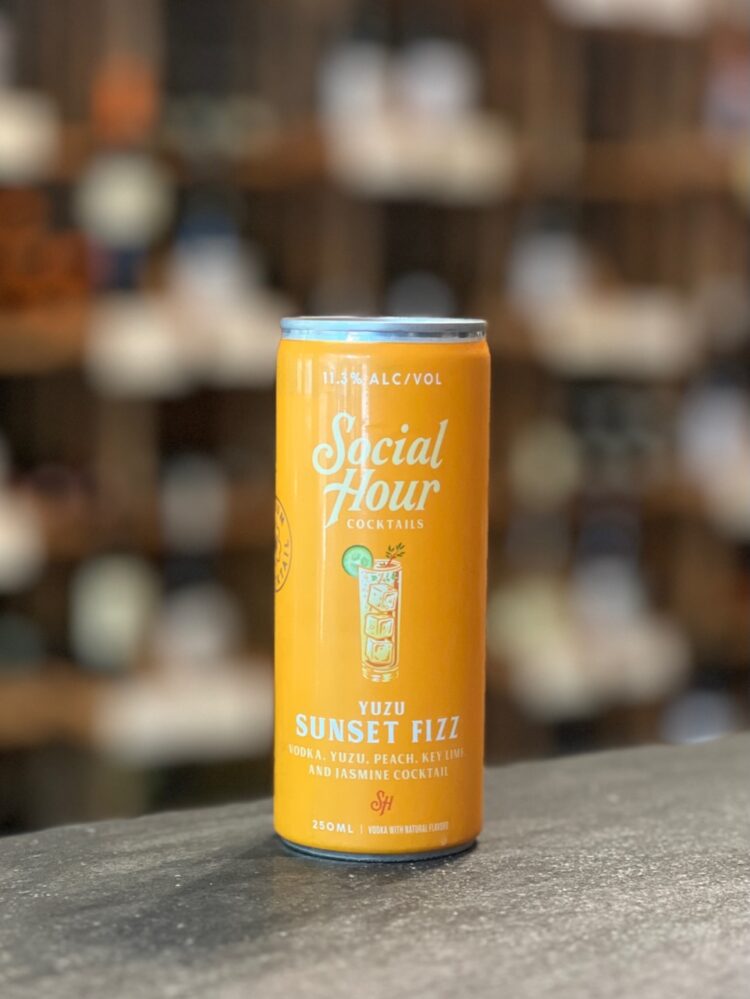 Social Hour Yuzu Sunset Fizz