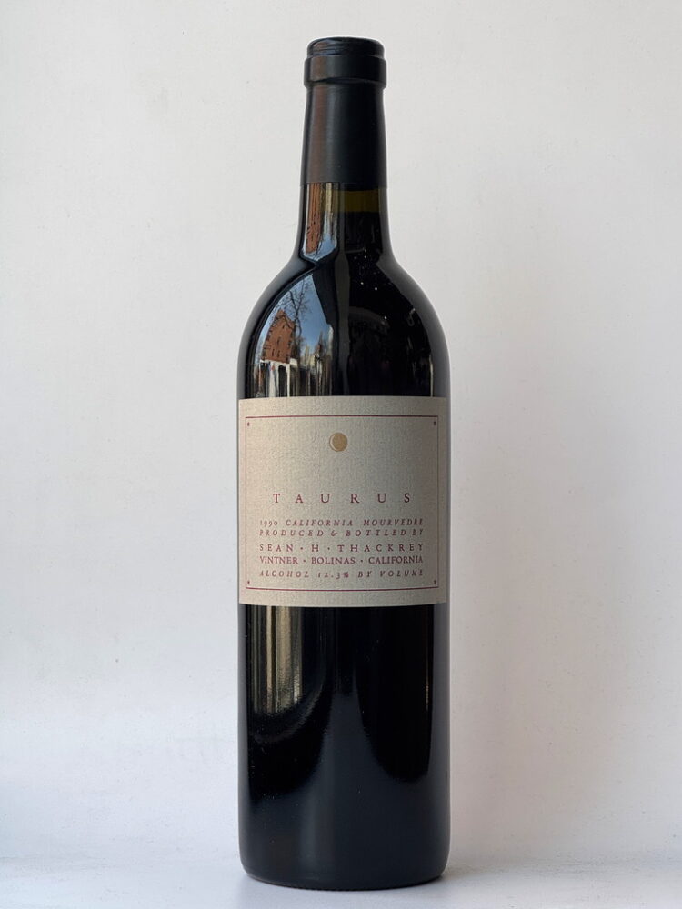 Sean Thackrey Taurus Mourvedre 1990