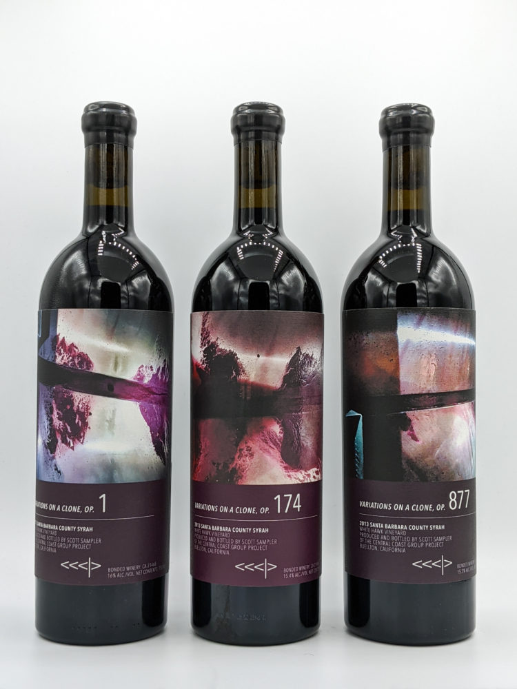 Central Coast Group Project Variations on a Clone Syrah 3-pack 2013
