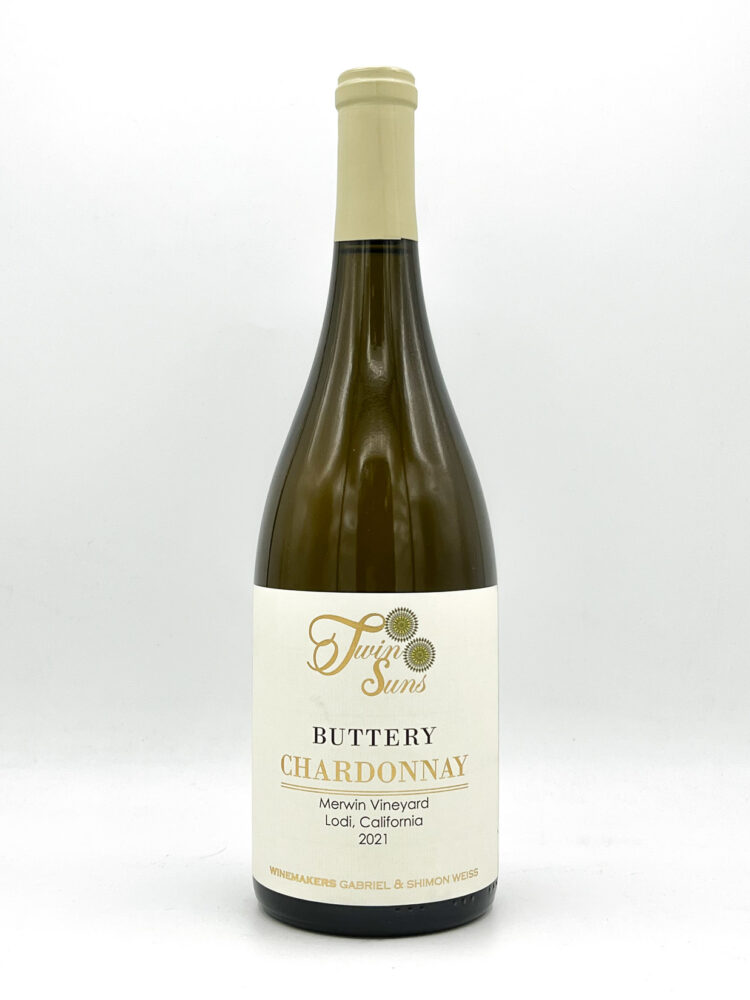 Twin Suns Buttery Chardonnay 2021 (kosher)