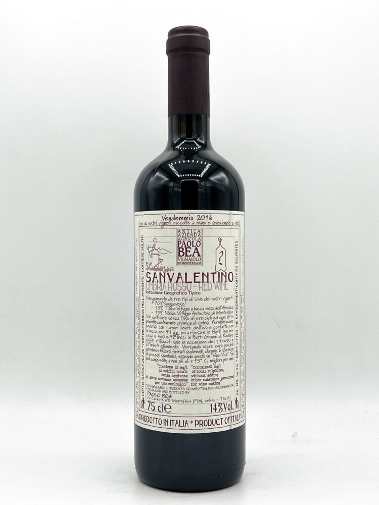 Paolo Bea San Valentino Umbria Rosso 2016
