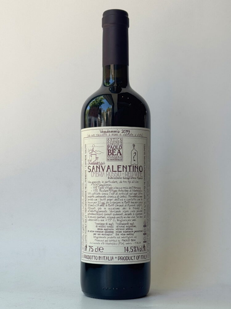 Paolo Bea San Valentino Umbria Rosso 2019